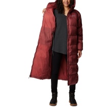 Columbia Winter-Daunenmantel Puffect Long Jacket (Thermarator Isolierung, wasserabweisend) weinrot Damen